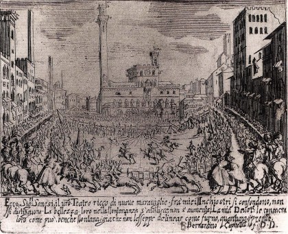 Bernardino Capitelli - Palio alla tonda del 1632